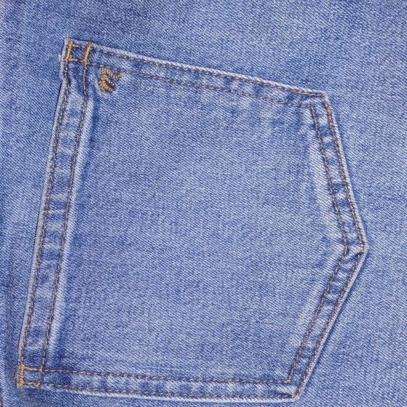 Madewell Skirt Denim High Low Jean Skirt Size 27 - Picture 14 of 14